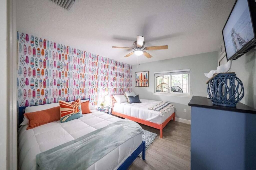 Beach House W/Putting Green/Game Rm/Rooftop Deck Cocoa Beach Luaran gambar